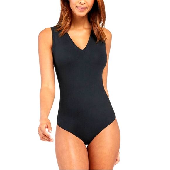 NWOT Spanx Suit Yourself V Neck Tank Bodysuit - Picture 1 of 16